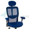 FOTEL ERGONOMICZNY CORPOCOMFORT BX-4147 NIEBIESKI